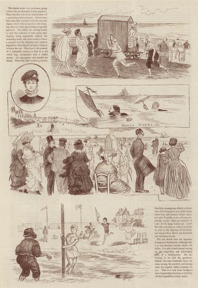 Sketches at Trouville by Randolph Caldecott